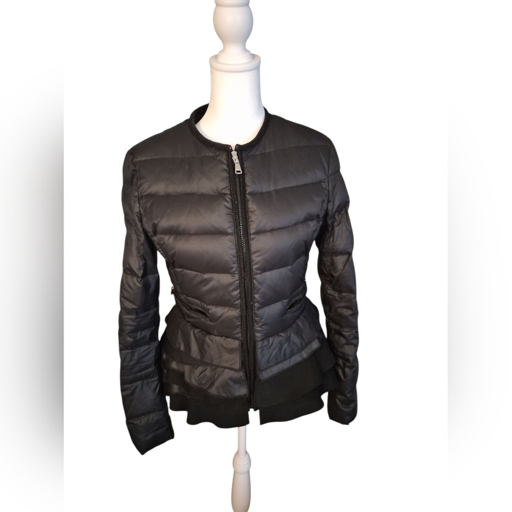 bebe Charcoal Puffer Jacket
